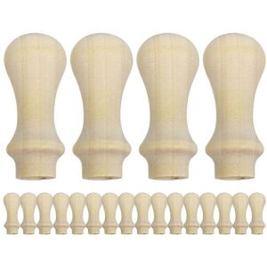 Kricely (As show, One size) 20pcs Wooden Wax Seal Handles Replacement Stamp Handles Vers Kricely (As show, One size) 20pcs Wooden Wax Seal Handles Replacement Stamp Handles Vers