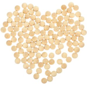 Kricely (As show, One size) 300 Pcs 10MM Large Lotus Wood Round Mini Ball Solid Beads DI Kricely (As show, One size) 300 Pcs 10MM Large Lotus Wood Round Mini Ball Solid Beads DI