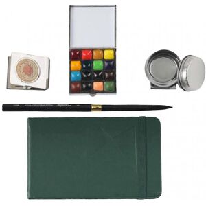 Unbranded (D) Portable Watercolor Travel Set, Mini Palettes, Sketchbook, Watercolor Pencil Unbranded (D) Portable Watercolor Travel Set, Mini Palettes, Sketchbook, Watercolor Pencil