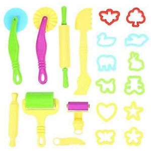 Unbranded Clay Models Dough Tools Kit Smart Clay Tool Gift with Molds 20pcs Random Color Unbranded Clay Models Dough Tools Kit Smart Clay Tool Gift with Molds 20pcs Random Color