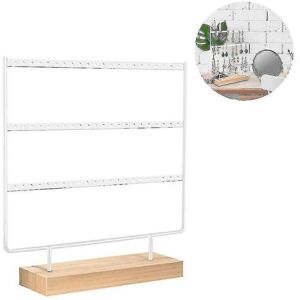 Unbranded Wood Earring Stand Simple Ear Stud Holder 3-tier Earring Holder Decorative Unbranded Wood Earring Stand Simple Ear Stud Holder 3-tier Earring Holder Decorative