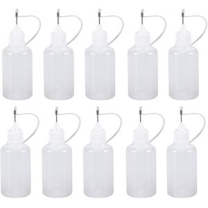 Unbranded 10pcs Plastic Bottles with Nozzles, Precision Tip Applicator Squeeze Bottles for Unbranded 10pcs Plastic Bottles with Nozzles, Precision Tip Applicator Squeeze Bottles for