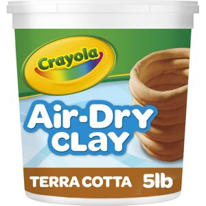 Crayola Air Dry Clay for Kids (5lbs) Reusable Bucket of Terra Cotta Clay for Sc Crayola Air Dry Clay for Kids (5lbs) Reusable Bucket of Terra Cotta Clay for Sc