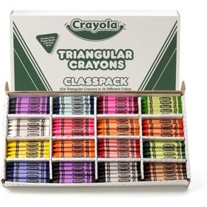 Crayola Triangular Crayon Classpack Toddler Crayons 16 Assorted Colors 256 Co Crayola Triangular Crayon Classpack Toddler Crayons 16 Assorted Colors 256 Co