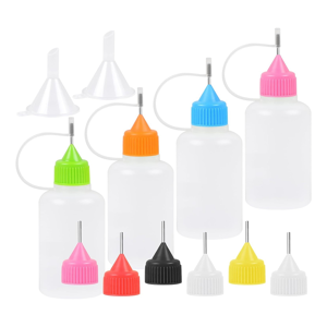 Jojomino Precision Needle Tip Glue Applicator Bottles, for DIY Quilling PaperCraft Ink Li Jojomino Precision Needle Tip Glue Applicator Bottles, for DIY Quilling PaperCraft Ink Li