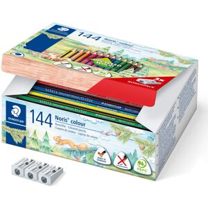 Staedtler Noris Colour Colouring Pencils, Ergonomic Triangular Format, Non-Slip Staedtler Noris Colour Colouring Pencils, Ergonomic Triangular Format, Non-Slip