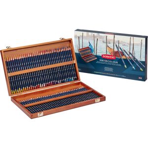 Derwent Watercolour Pencils, Painting & Drawing, Set Of 72 In Wooden Gift Box, I Derwent Watercolour Pencils, Painting & Drawing, Set Of 72 In Wooden Gift Box, I