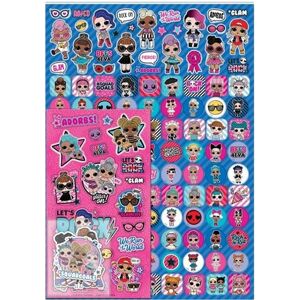 L.O.L. Surprise! LOL Surprise Glitter Sticker Sheet L.O.L. Surprise! LOL Surprise Glitter Sticker Sheet