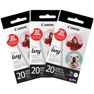 Canon Zink Circle Sticker 60Sheet Bundle Canon Zink Circle Sticker 60Sheet Bundle