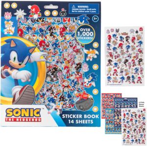 Innovative Designs Sonic The Hedgehog Stickers for Kids 14 Sheet Sonic Sticker Book Set Including Innovative Designs Sonic The Hedgehog Stickers for Kids 14 Sheet Sonic Sticker Book Set Including
