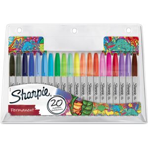 Sharpie Permanent Marker Set Exclusive Colour Assortment Fine Point 20 Cou Sharpie Permanent Marker Set Exclusive Colour Assortment Fine Point 20 Cou