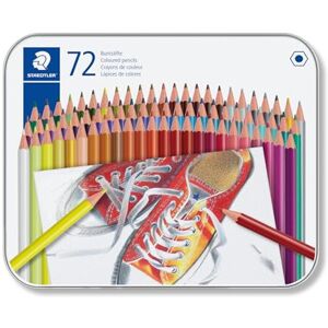 STAEDTLER 175 M72 Coloured Pencils - Assorted Colours (Tin of 72) STAEDTLER 175 M72 Coloured Pencils - Assorted Colours (Tin of 72)