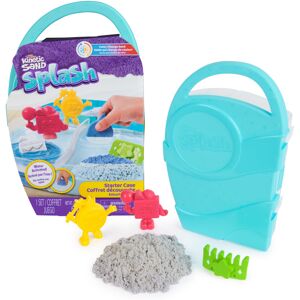Kinetic Sand Splash Starter Case with 6oz Color-Change Play Sand 3 Tools & Mol Kinetic Sand Splash Starter Case with 6oz Color-Change Play Sand 3 Tools & Mol