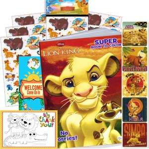 Disney Lion King Coloring Book Set with Stickers - Bundle Includes Coloring Book Stick Disney Lion King Coloring Book Set with Stickers - Bundle Includes Coloring Book Stick