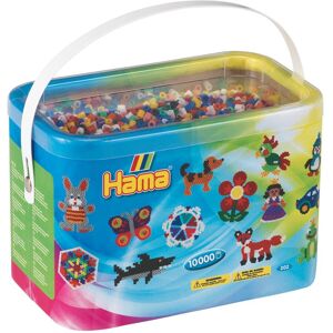 Hama DIY Midi Beads Bucket Approx. 10.000 Fuse Beads Mosaic Decoration Arts Hama DIY Midi Beads Bucket Approx. 10.000 Fuse Beads Mosaic Decoration Arts
