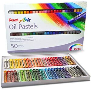Pentel PHN4-50 Oil Pastels - Pack of 50 Pentel PHN4-50 Oil Pastels - Pack of 50