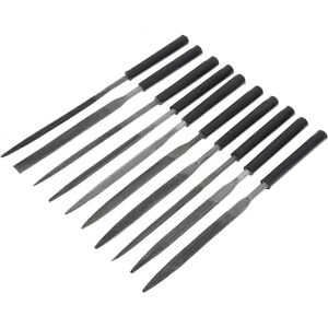 Unbranded (As show, One size) 10 Piece Hardened Alloy Steel Needle File Set - Mini Jewelry Unbranded (As show, One size) 10 Piece Hardened Alloy Steel Needle File Set - Mini Jewelry