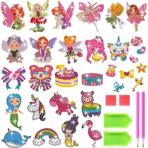 Unbranded (As show, One size) (Fairies)Diamond Painting for Children, 31 Pieces DIY Diamon Unbranded (As show, One size) (Fairies)Diamond Painting for Children, 31 Pieces DIY Diamon