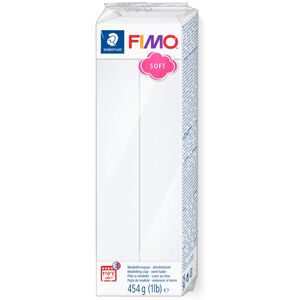 STAEDTLER 8021-0 FIMO Soft Oven-Hardening Polymer Modelling Clay - White (1 x 45 STAEDTLER 8021-0 FIMO Soft Oven-Hardening Polymer Modelling Clay - White (1 x 45