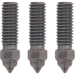 Unbranded 3PCS Hardened Steel Nozzles High Flow Nozzle Kit 3D Printer Extruder Nozzle for Unbranded 3PCS Hardened Steel Nozzles High Flow Nozzle Kit 3D Printer Extruder Nozzle for