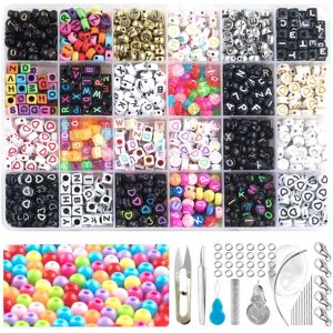 Unbranded (As show, One size) 2000pcs Multicolor Round Sequin Beads 600pcs Acrylic Plastic Unbranded (As show, One size) 2000pcs Multicolor Round Sequin Beads 600pcs Acrylic Plastic