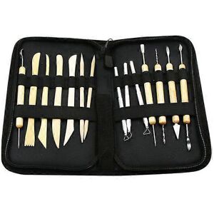 Unbranded (As show, One size) Wooden Clay Tools Clay Pottery Carving Sculpture Tool for Sh Unbranded (As show, One size) Wooden Clay Tools Clay Pottery Carving Sculpture Tool for Sh