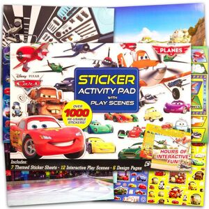 Disney Cars Stickers and Activity Book Bundle (Over 1000 Stickers 12 Play Scenes Disney Cars Stickers and Activity Book Bundle (Over 1000 Stickers 12 Play Scenes