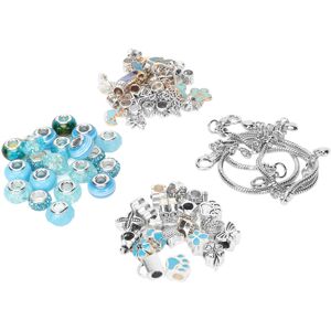Unbranded Bracelet Making Kit Exquisite Basic Bracelet Pendant Large Beads Colored Beads D Unbranded Bracelet Making Kit Exquisite Basic Bracelet Pendant Large Beads Colored Beads D