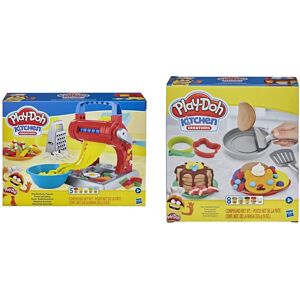 Play-Doh Kitchen Creations Noodle Party & Flip 'n Pancakes Playset Play-Doh Kitchen Creations Noodle Party & Flip 'n Pancakes Playset