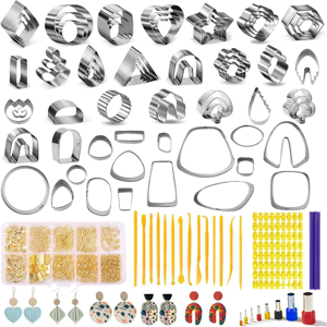 Unbranded Polymer Clay Cutter for Earring Making, for Polymer Clay Tool Set Unbranded Polymer Clay Cutter for Earring Making, for Polymer Clay Tool Set