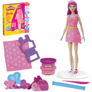Play-Doh Barbie Hearts and Hair Set Make Doll Clothes with Modeling Compound & Play-Doh Barbie Hearts and Hair Set Make Doll Clothes with Modeling Compound &