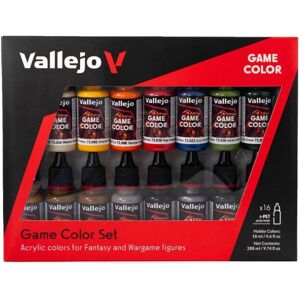 Acylicos Vallejo - 72299 - Acrylic 16 Colors for Fantasy Figures Acylicos Vallejo - 72299 - Acrylic 16 Colors for Fantasy Figures