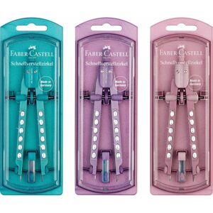 Faber Castell Quick Set Compass - Factory Sparkle - 174323 Faber Castell Quick Set Compass - Factory Sparkle - 174323