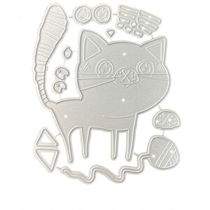 Unbranded (2206603, One size) 1 Set for Cat Leaves Truck Angel Metal Cutting Dies Embossin Unbranded (2206603, One size) 1 Set for Cat Leaves Truck Angel Metal Cutting Dies Embossin