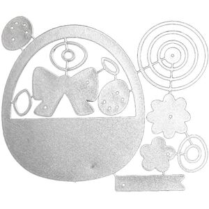 Unbranded (As show, One size) Metal Die Cuts Easter Egg Rabbit Embossing Stencil Cutting D Unbranded (As show, One size) Metal Die Cuts Easter Egg Rabbit Embossing Stencil Cutting D
