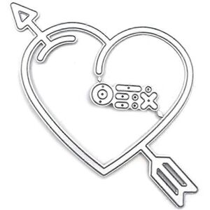 Unbranded (A, One size) Valentine's Day decoration Metal Cutting Dies Stencils For DIY Unbranded (A, One size) Valentine's Day decoration Metal Cutting Dies Stencils For DIY