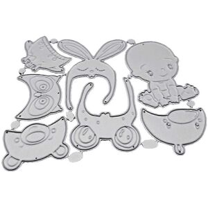 Unbranded (As show, One size) Baby Metal Cutting Dies Stencil DIY Scrapbooking Album Paper Unbranded (As show, One size) Baby Metal Cutting Dies Stencil DIY Scrapbooking Album Paper