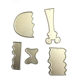 Unbranded (As show, One size) Cartoon Ice Cream Shape Carbon Steel Cutting Dies DIY Scrapb Unbranded (As show, One size) Cartoon Ice Cream Shape Carbon Steel Cutting Dies DIY Scrapb