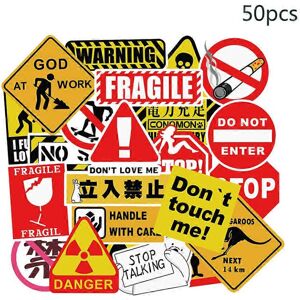 Unbranded (50A, One size) 50PCS Waterproof Stickers Refrigerator Sticker Halloween Party S Unbranded (50A, One size) 50PCS Waterproof Stickers Refrigerator Sticker Halloween Party S