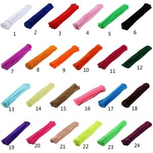 Unbranded (Ink, One size) Pipe Cleaners Bulk 24 Assorted Colors Chenille Stems Craft Suppl Unbranded (Ink, One size) Pipe Cleaners Bulk 24 Assorted Colors Chenille Stems Craft Suppl