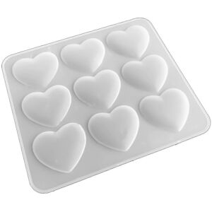 Unbranded (As show, One size) Soap Mold Resin Casting Mold DIY 3D Silicone Mold Loves Hear Unbranded (As show, One size) Soap Mold Resin Casting Mold DIY 3D Silicone Mold Loves Hear