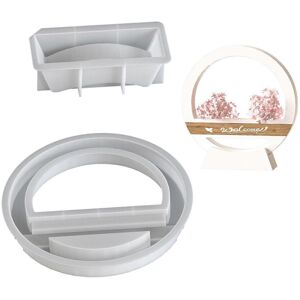 Unbranded (Circular, One size) Round/Heart Silicone Mold Epoxy Resin Molds Silicone Textur Unbranded (Circular, One size) Round/Heart Silicone Mold Epoxy Resin Molds Silicone Textur