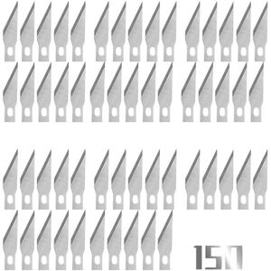 Unbranded 150 Pcs Carving Blade High Carbon Steel Sharply Precise Cut Carving Repair Glue Unbranded 150 Pcs Carving Blade High Carbon Steel Sharply Precise Cut Carving Repair Glue