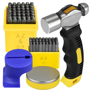 Saudism 64PCS Metal Stamping Kit - Stamps for Jewelry Making Letter Punch Set Leather St Saudism 64PCS Metal Stamping Kit - Stamps for Jewelry Making Letter Punch Set Leather St