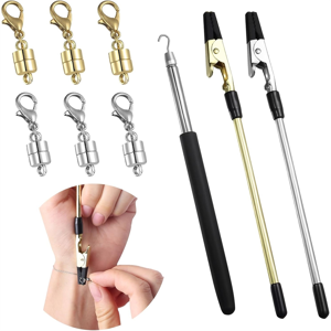 Saudism Bracelet Helper Tool to Put on Bracelets By Yourself, Clasp Assistance Holder Je Saudism Bracelet Helper Tool to Put on Bracelets By Yourself, Clasp Assistance Holder Je