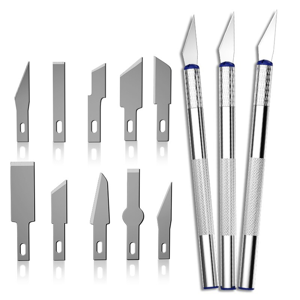 Saudism 13Pcs Ngraving Carving Knife Set High Carbon Steel Scalpel Set, Multifunctional Saudism 13Pcs Ngraving Carving Knife Set High Carbon Steel Scalpel Set, Multifunctional