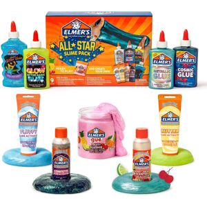 Elmer's Elmers All-Star Slime Kit Includes Liquid Glue Slime Activator and Premade Sl Elmer's Elmers All-Star Slime Kit Includes Liquid Glue Slime Activator and Premade Sl
