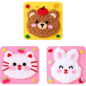 Unbranded (type1) 3pieces Kids Craft Sewing Kit Encouraging Creativity And Fine Motor Unbranded (type1) 3pieces Kids Craft Sewing Kit Encouraging Creativity And Fine Motor