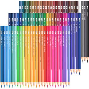 Shuttle Art 80 Colours Colouring Pencils Set, Coloured Pencils for Beginner Kids Shuttle Art 80 Colours Colouring Pencils Set, Coloured Pencils for Beginner Kids