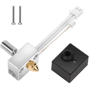 Unbranded Extruder Aluminum Heater Block 0.4mm Nozzle Unbranded Extruder Aluminum Heater Block 0.4mm Nozzle
